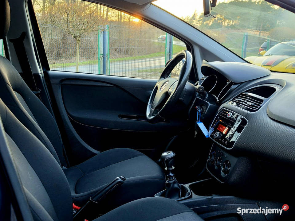 Fiat Punto Evo 14 8V Benzyna Salon Iwłaściciel 5 wspomaganie kierownicy kujawsko-pomorskie Skępe