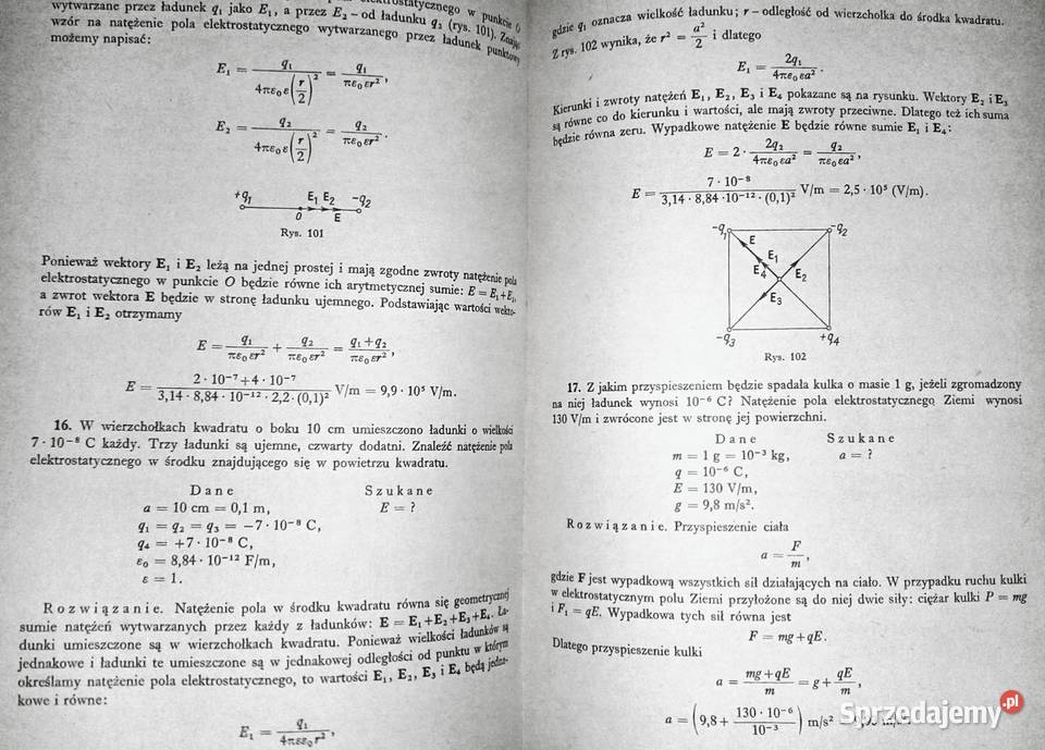 Ćwiczenia z fizyki kandydatów wyż uczel M S miękka Chełm sprzedam