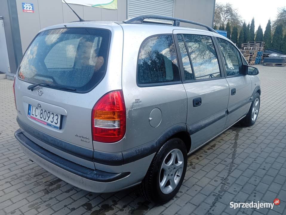Opel Zafira 18 benzynagaz manualna Świdnik