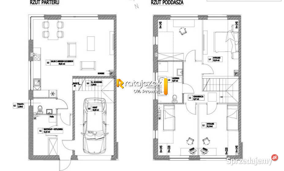 Ogłoszenie dom bliźniak Bojano 16244m2 2 piętra Sprzedaż
