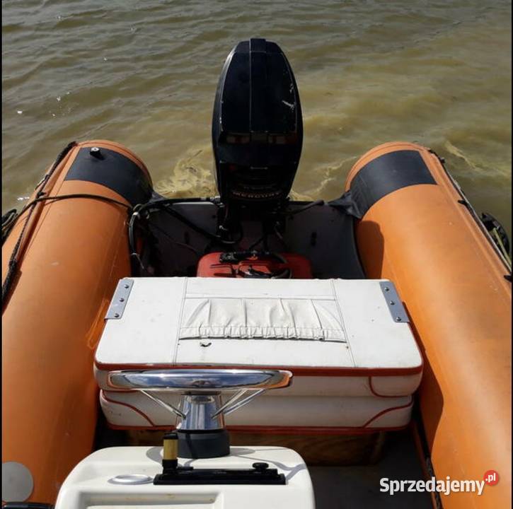 Ponton Motorówka RIB 50 Jezioro Nidzkie Bełdany Żeglarstwo warmińsko-mazurskie Mikołajki