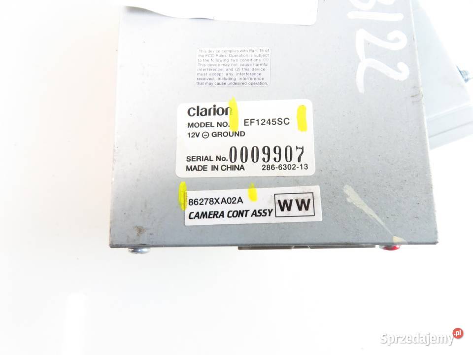 MODUŁ SUBARU TRIBECA 3 EF1245SC 86278XA02A