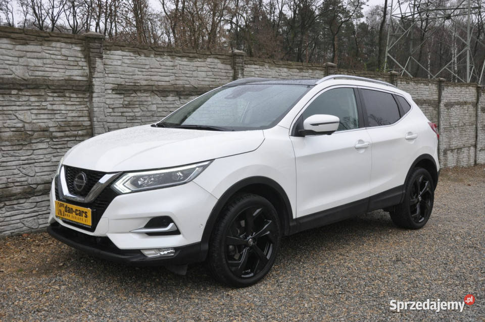 Nissan Qashqai 13T 140 Full LED Panorama Kamera śląskie Dąbrowa Górnicza