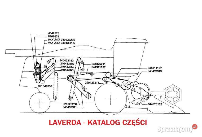 Laverda MX240 MX240R MX300 MX300R TL58i Kielce