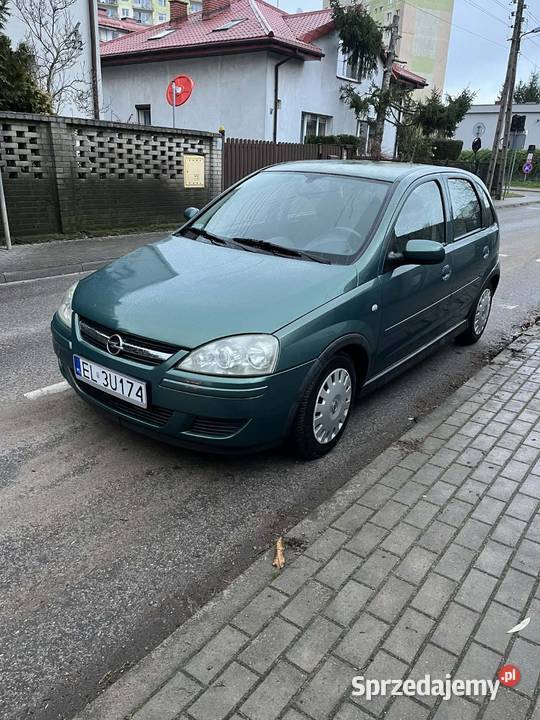 OPEL CORSA C 12 benzyna 2003 klimatyzacja łódzkie Zgierz