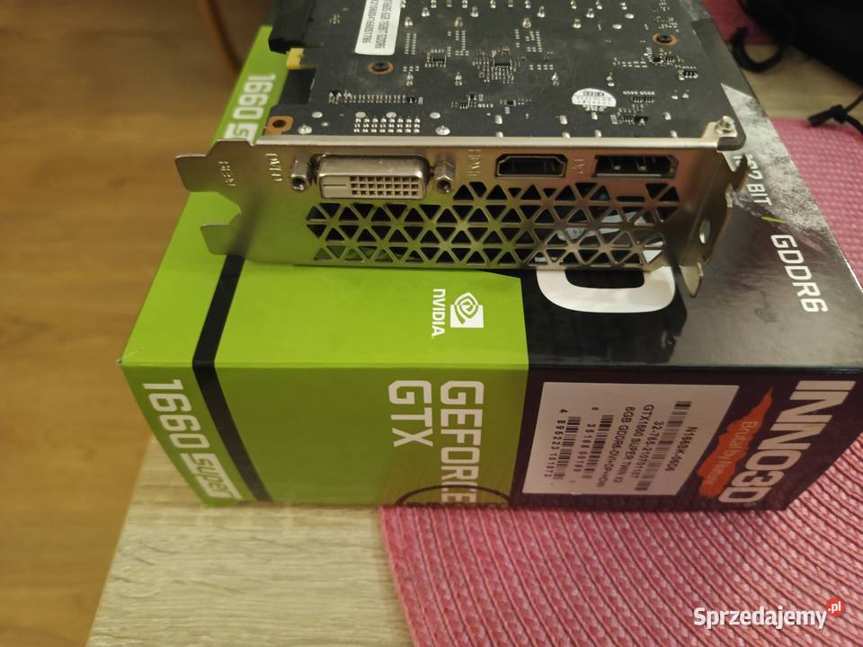 GeForce INNO3D GTX 1660 Super Gliwice