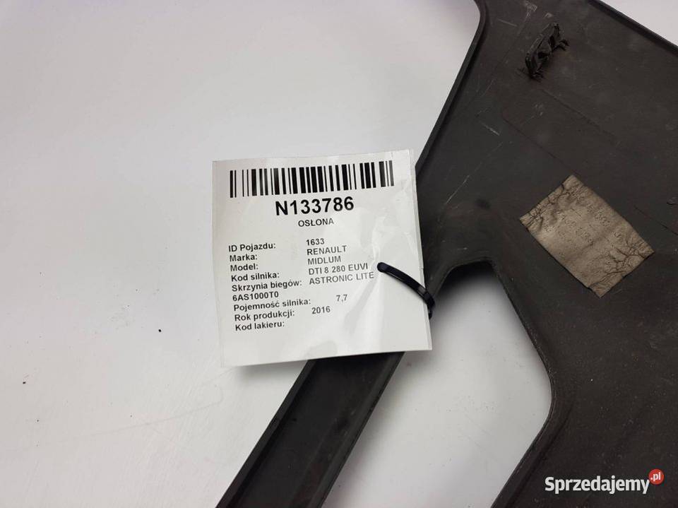 OSŁONA BŁOTNIK RENAULT MIDLUM GAMA D 280 E6