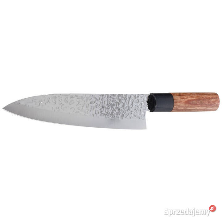 Nóż Tsubazo Gyuto Pakka Wood Tsuchime Daido 1K6 Warszawa