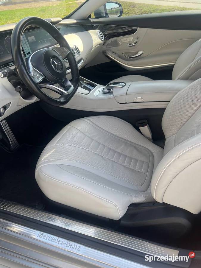 MercedesBenz Klasa S coupe 550 4Matic 7GTRONIC Rok produkcji 2015 Białystok