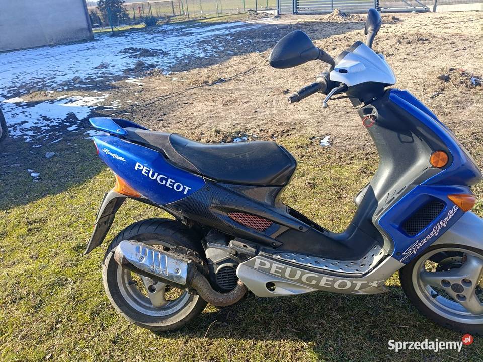Skuter Peugeot 50 3 brak ubezpieczenia i skuter Więcbork