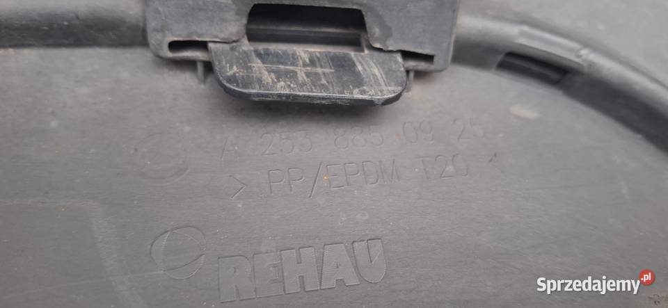 MERCEDES GLC W253 X253 DOKŁADKA ZDERZAKA TYŁ