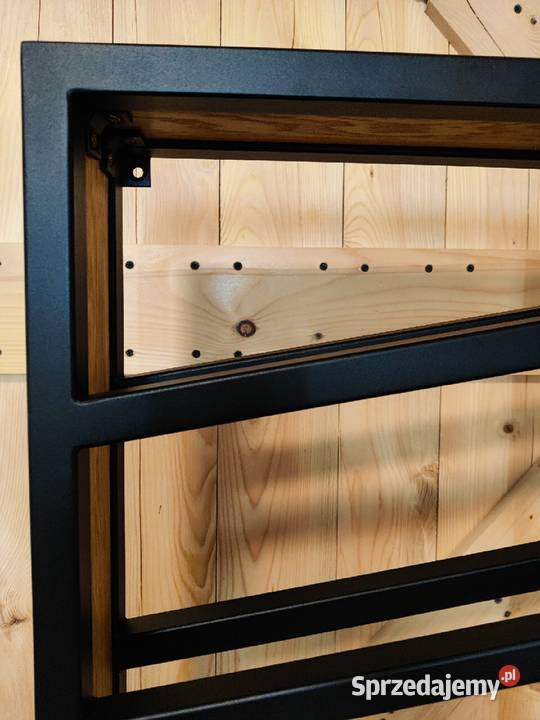 Regał wiszący na wino rękodzieło Loft 6 win Świętochłowice