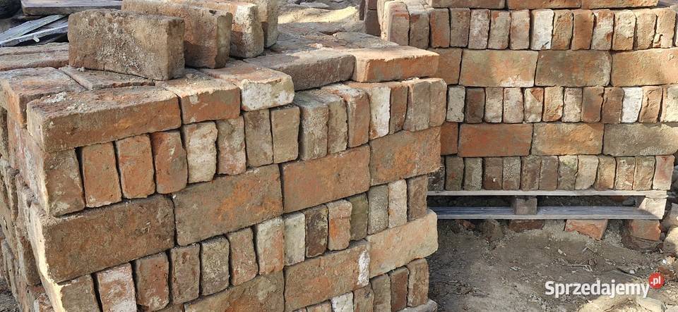 Cegła rozbiórkowa pruskado renowacji zabytków