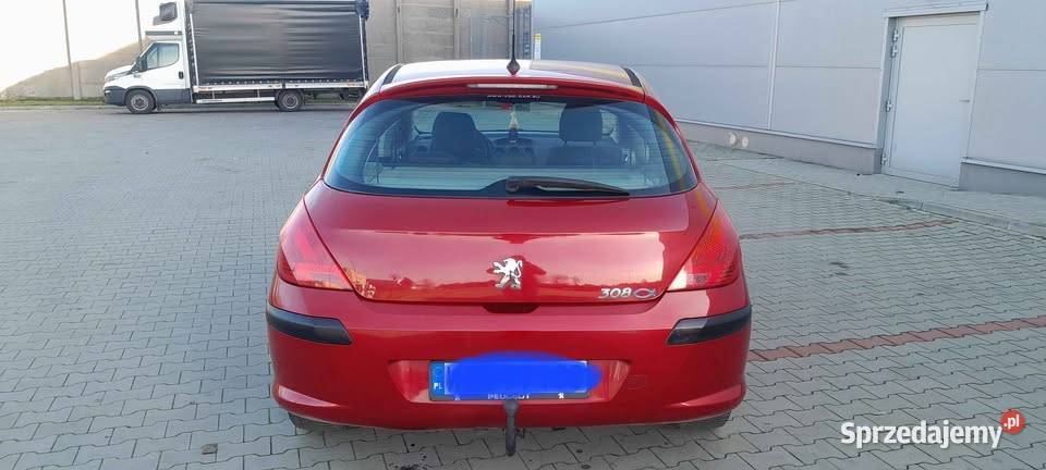 Peugeot 308 16 Gaz Sekwencja Rok produkcji 2007 mazowieckie
