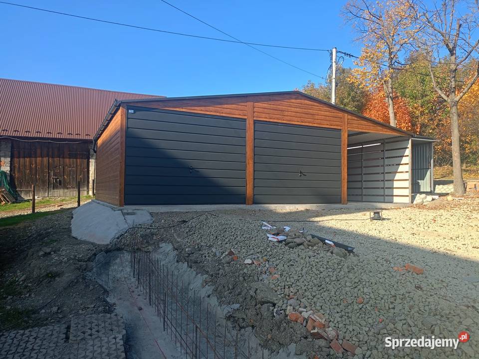 Garaż blaszany Premium 6x6 wiata garażowa Zabrze