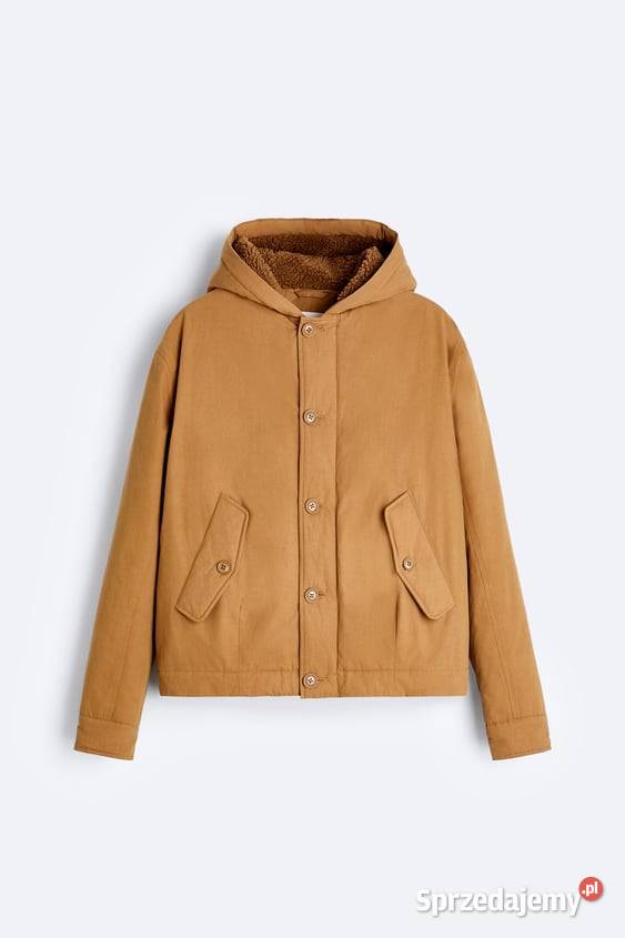 Wodoodporna krótka parka Zara Łódź