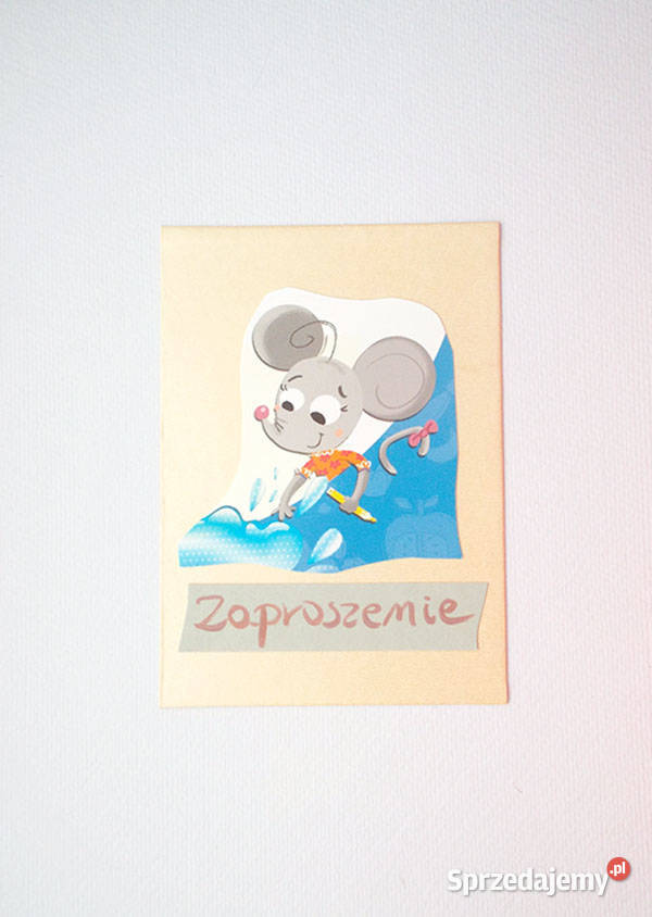 zaproszenia dzieci fajne zaproszenia C6 bajkowe