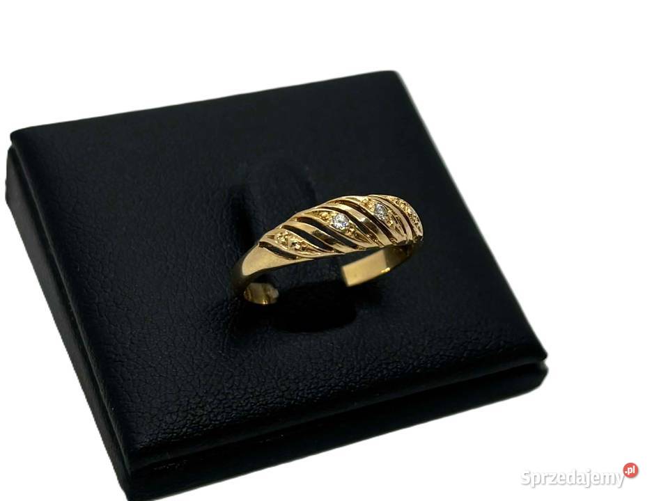 Złoty Pierścionek pr 583 193g R13 warmińsko-mazurskie Elbląg