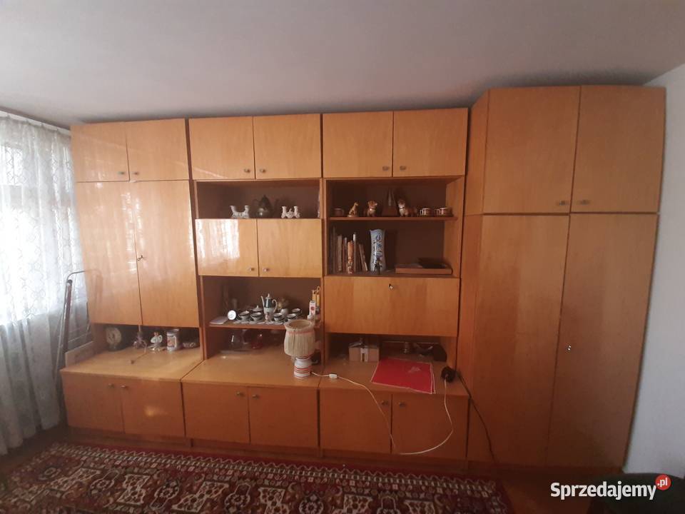 Meblościanka lata 70te połysk śląskie Mikołów