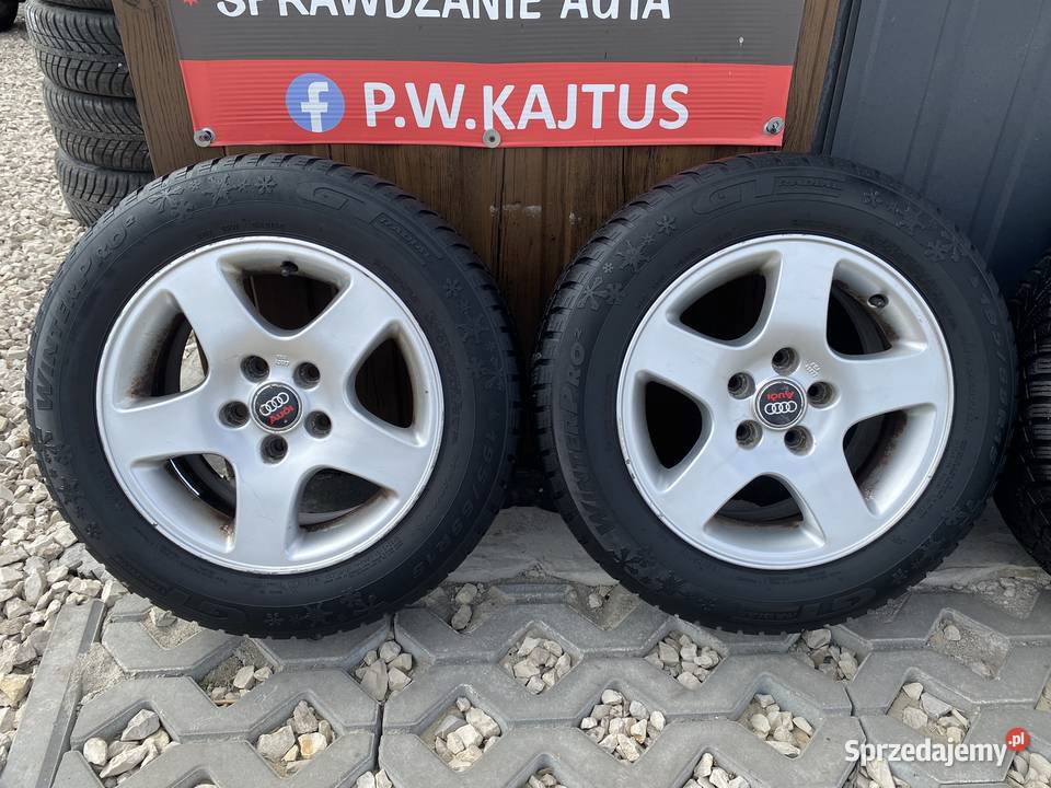 Koła aluminiowe 15 19565 Audi Opony Zimowe 5x112 Zamość