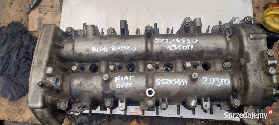 FIAT 20JTD OPEL 20CDTI głowica 55213844 pokrywa Głowice cylindrów Kielce