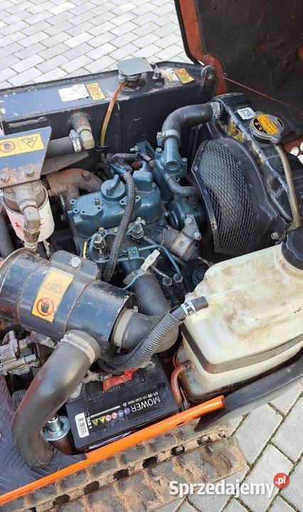 Minikoparka Hitachi 2002