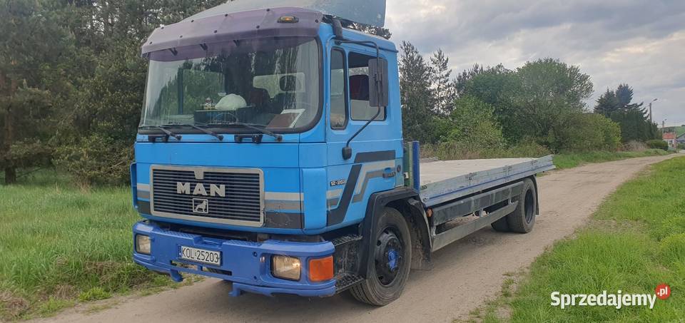 MAN 12262 Blokada mostu Zarzecze sprzedam