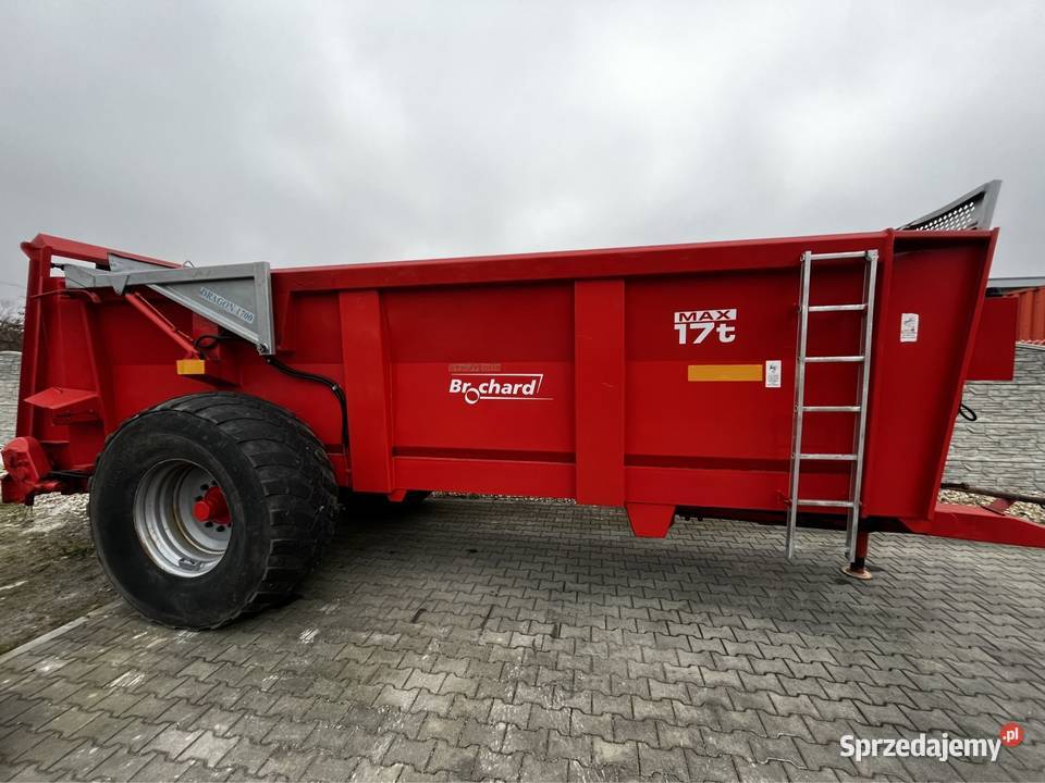 Rozrzutnik Obornika BROCHARD DRAGON 17t 2006r nieuszkodzony