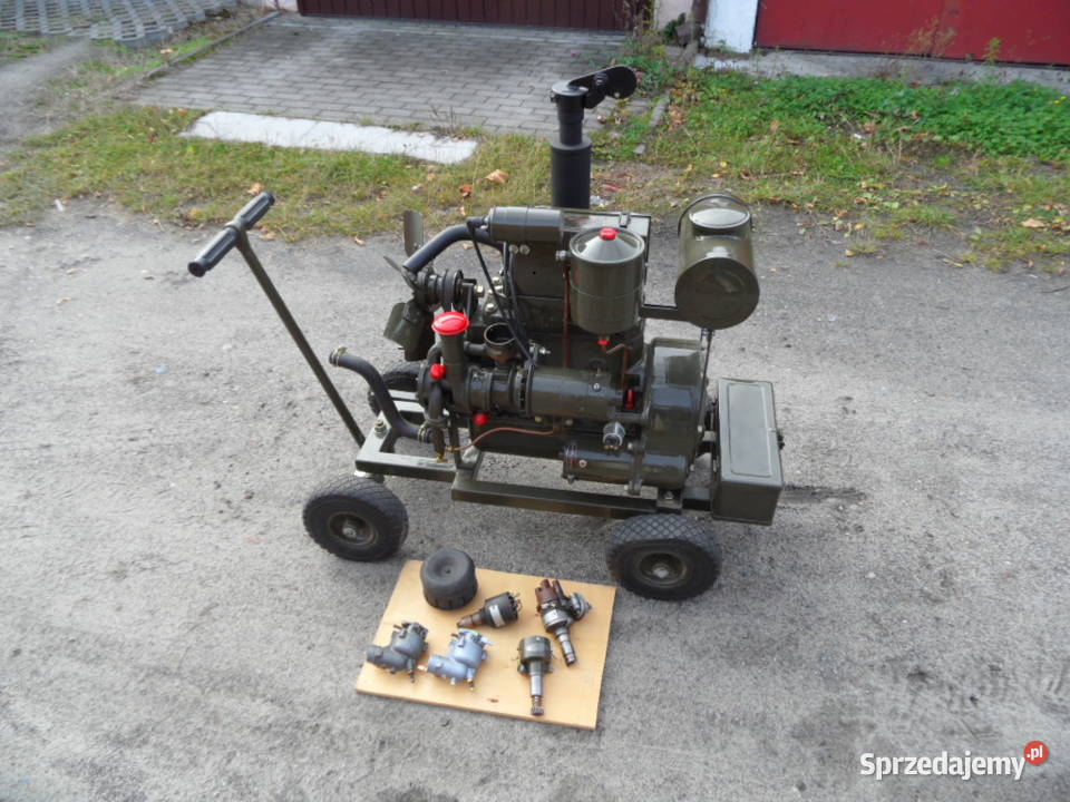 Silnik stacjonarny Herkules 1942 USA lubelskie Lubartów