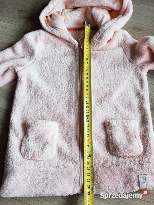Bluza dziewczęca polarowa różowa 8692