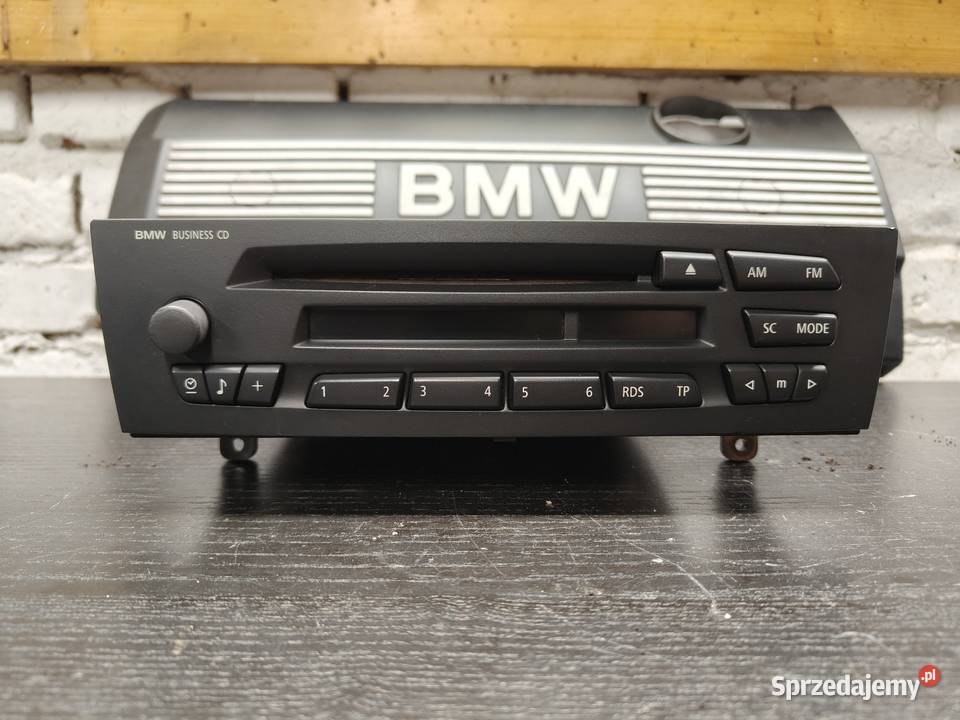 Bmw e90 radio oryginał 100 sprawne osobowe Sprzęt audio fabryczny Aleksandrów Łódzki