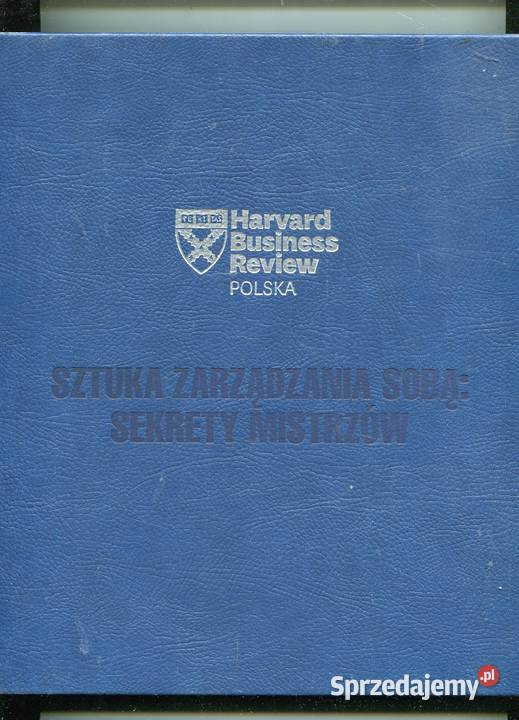 Sztuka zarządzania sobą Sekrety mistrzów Pozostałe Szczecin sprzedam