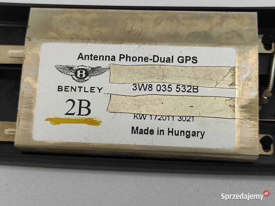 WZMACNIACZ ANTENOWY GPS BENTLEY CONTINENTAL GT Nowy Tomyśl