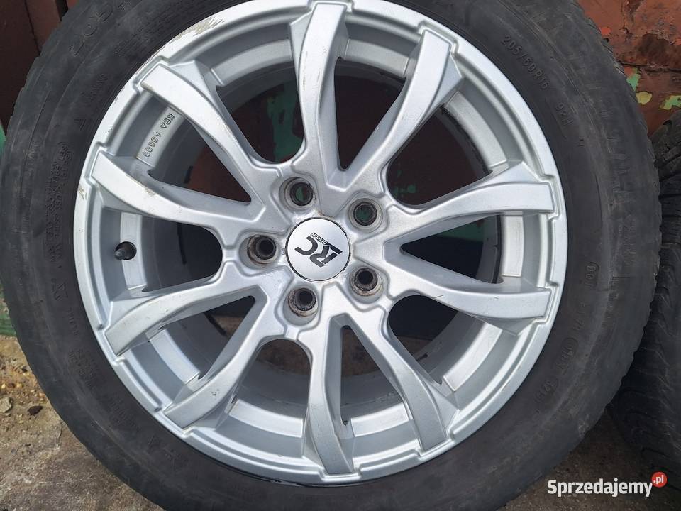 Alufelgi 5x112 16 ET37 RC Design Audi A4 A6 Choceń