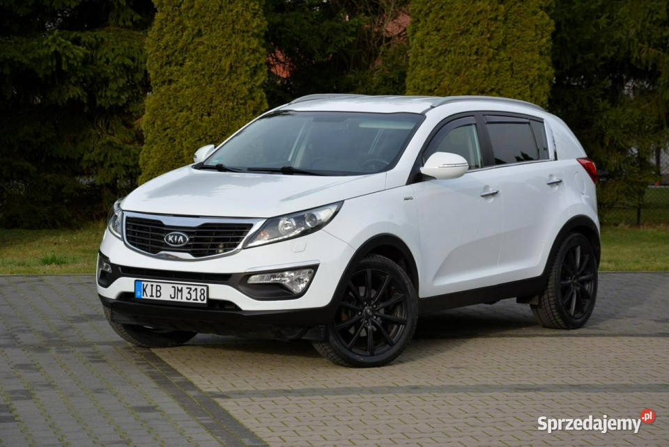 Kia Sportage Automat AWD Xenon Ledy Navi czujnik deszczu Ostrów Mazowiecka