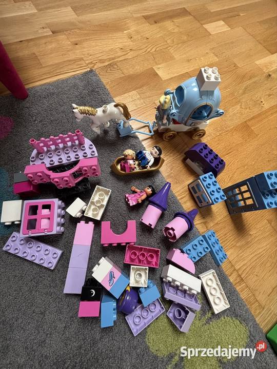 LEGO Duplo Księżniczki Zamek Kopciuszka kareta śląskie Katowice