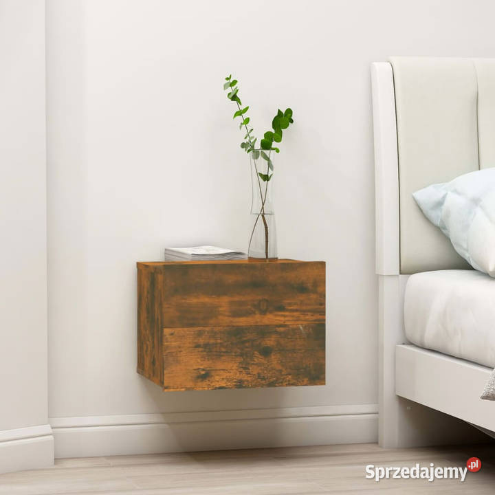 Szafka nocna przydymiony dąb 40x30x30 WM815411 Warszawa