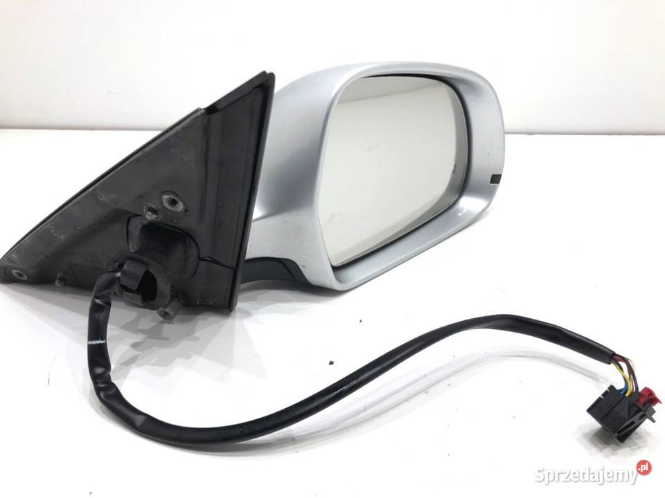 LUSTERKO PRAWY AUDI A4 B8 Kombi 0715 Eissilber Części samochodowe