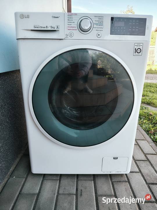 Używana pralkosuszarka LG pęknięty bęben 60cm Sulejów