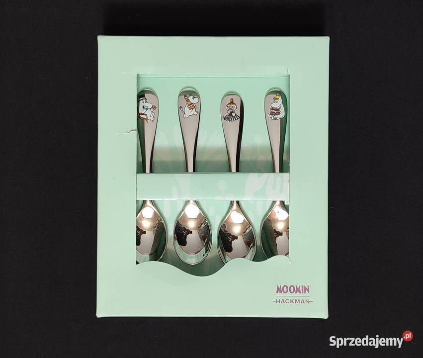 MUMINKI zestaw 4 łyżeczek do kawy Wielkie Jasień