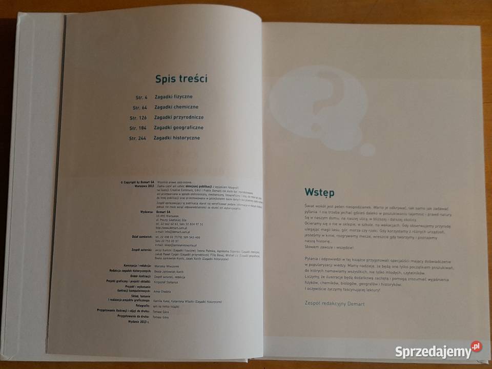 Książka Wielka księga zagadek niezmiernie śląskie sprzedam