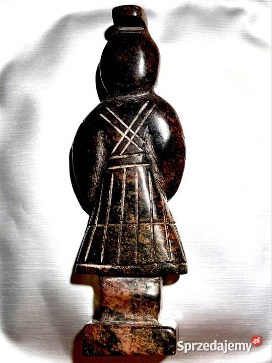 Czarny jadeit Wokownik Qin Chiny Kontynentalne