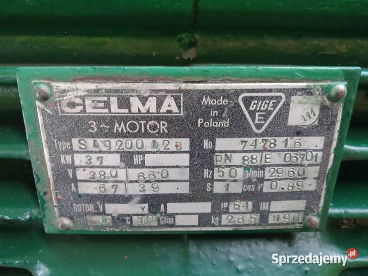 Pompy do wody przemysłowe CELMA 3037 kW używane