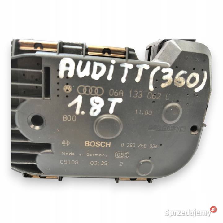 Przepustnica Audi TT 18T 06A133062C Bosch osobowe Chełm sprzedam