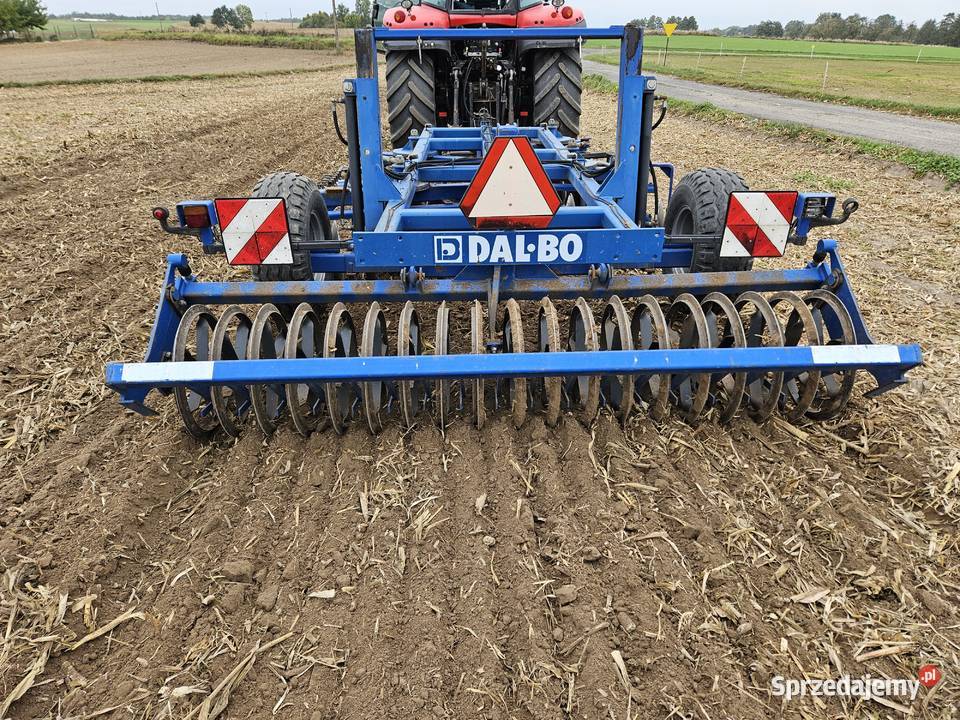 Brona talerzowa talerzówka dalbo 3m na kołach nieuszkodzony Jabłonowo Pomorskie