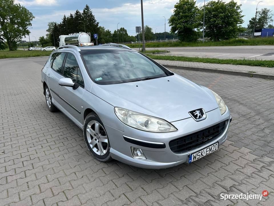 Peugeot 407 20 HDI kombi 136KM mazowieckie Sokołów Podlaski
