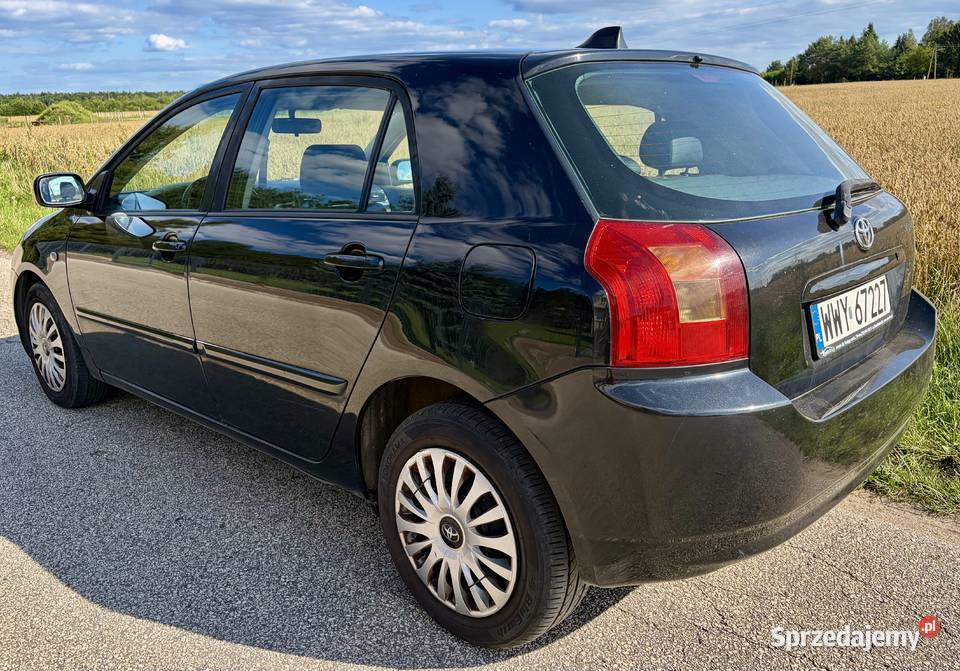 Toyota Corolla Wyposażenie Bez korozji Warszawa sprzedam