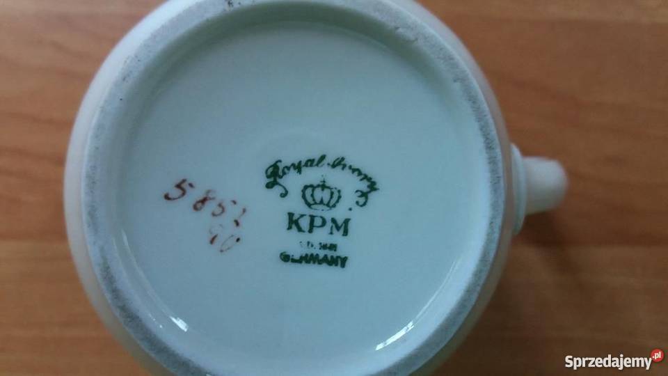 MLECZNIK KPM Germany dzbanek porcelana unikat Złotniki sprzedam