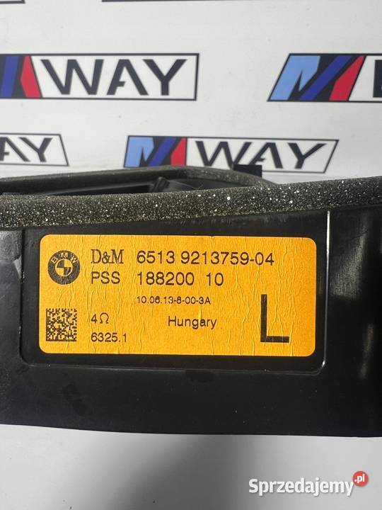 BMW X3 F25 GŁOŚNIK TOPHIFI SŁUPKA D LEWY HARMAN