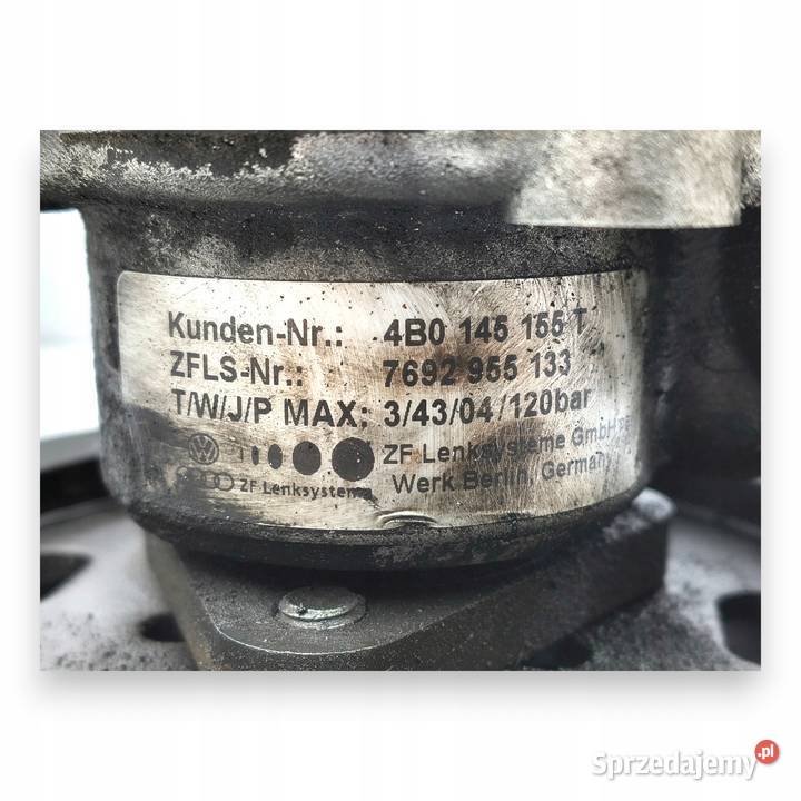POMPA WSPOMAGANIA Volkswagen Passat B5 Audi A4 Układ kierowniczy lubelskie Chełm sprzedam